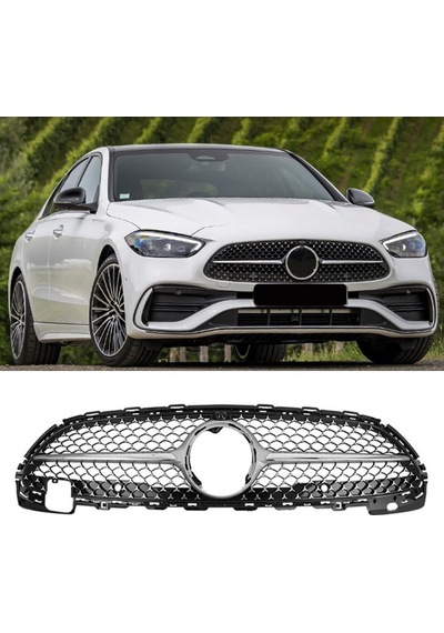 Autogp Mercedes W206 Diamond Ön Panjur Izgara Seti Amg 2020+ Agp-sm-w206-grl-115