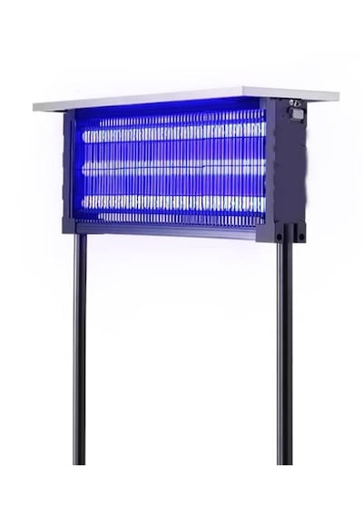 15 Watt Solar Güneş Panelli 3 Ampullü Ultraviyole Sinek Öldürücü %100 Enerji Tasarruflu Cız