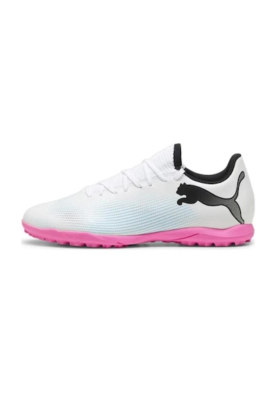 Puma Erkek Future 7 Play Tt Halı Saha Ayakkabı Beyaz - Pembe