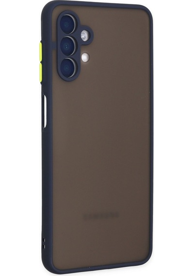 Newface Samsung Uyumlu Galaxy A04s Kılıf Montreal Silikon Kapak - Lacivert Lacivert