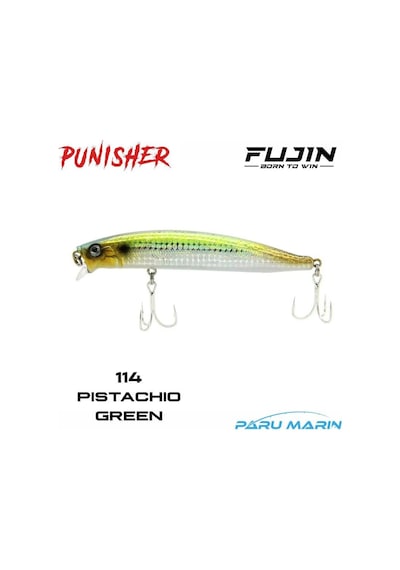 Fujin Punisher 105sw 10.5cm 16gr. Maket Balık 114 Pistachio Green