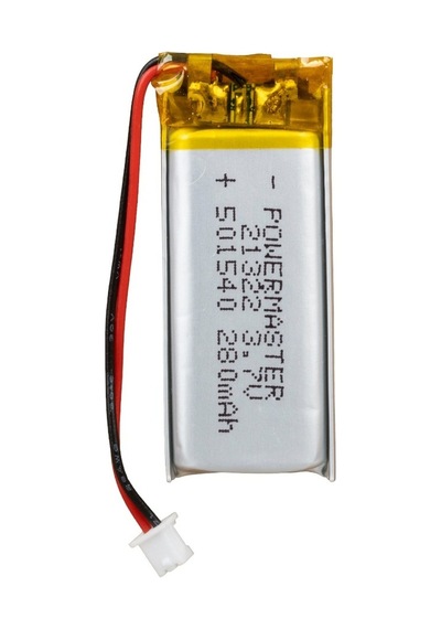 Powermaster 3.7 Volt 280 Mah Lityum Polimer Şarjlı Pil 5x15x40 Mm Akıllı Saat Kulaklık Pili