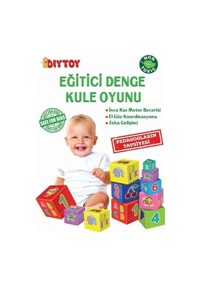 Mey İthalat 2137 Eğitici Denge Kule Oyunu