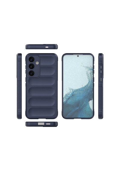 Samsung Galaxy Uyumlu - S24 Kılıf Optimum Silikon - Lacivert