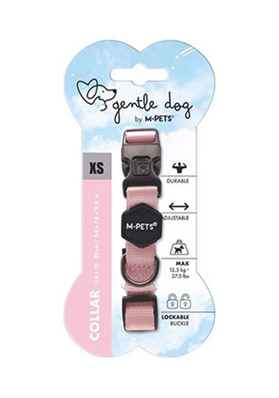 M-pets Gentle Köpek Boyun Tasması Pembe Xsmall 20-30 Cm 244-58018.01 Renkli