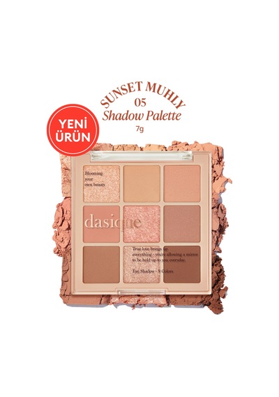Dasique Mat Ve Işıltılı Renk Seçenekleri Sunan Far Paleti Shadow Palette 05 Sunset Muhly 05 Sunset Muhly