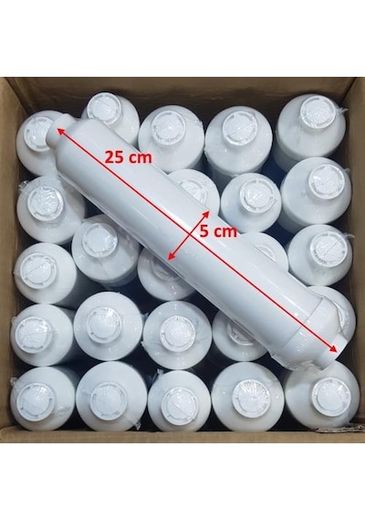 5 Mikron Sediment Filtre Inline 2 Inch 25Cm 25 Adet