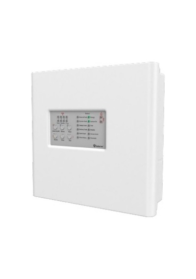 Teknim Tfp-4404p 4 Bölgeli Konvansiyonel Yangın Alarm Paneli.plastık Kasa Aküler Hariç