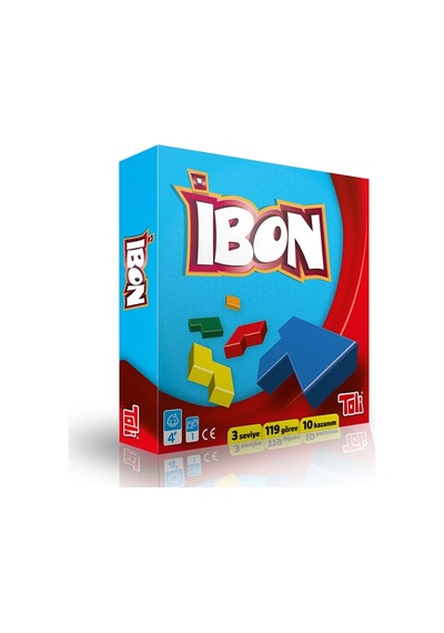 Toli Games ibon Ahşap Şekil Zeka Oyunu.