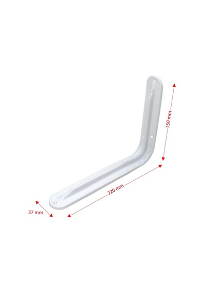 6402 Lüks Raf Altı Beyaz 7x9 150x220 Mm Beyaz