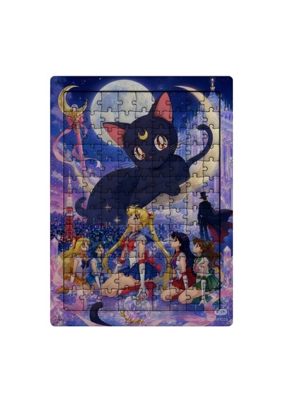Ghostbastır Design Ay Savaşçısı 99 Parça Ayaklı Puzzle Dekoratif Çocuk Yapbozu 0107
