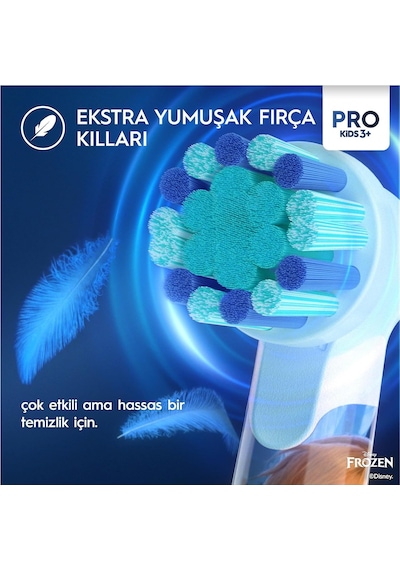 Ayrex Oral-b Çocuk Şarjlı/elektrikli Diş Fırçası Frozen D103 Diğer