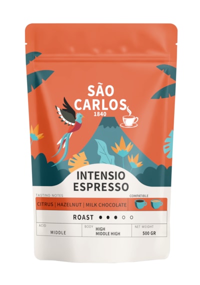 Intensio Espresso Çekirdek Kahve 500 Gr %100 Arabica Harmanı