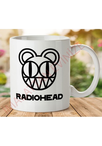 1-386 Radıohead İki Tarafı Baskılı Kupa Bardak.jpg Çok Renkli