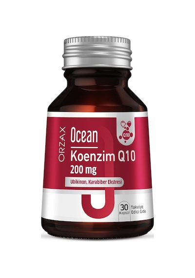 Ocean Koenzim Q10 200 Mg 30 Kapsül 850084388033
