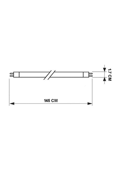 Philips 35W T5 Floresan Armatür 865 145 CM