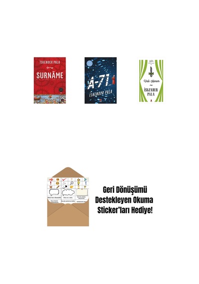 Surnâme - Bir Osmanlı Mâcerası + A-71 + Vali Hanım Ciltli + Okuma Sticker'ları