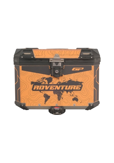 Gp Kompozit Dsn03 Universal 57 Lt Desenli Alüminyum Motosiklet Çantası