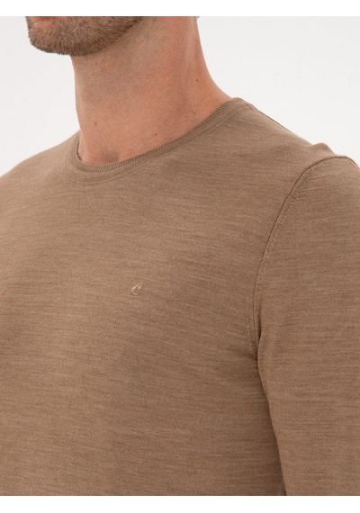 Cacharel Erkek Camel Kazak /triko 50315266-vr015 Kahverengi