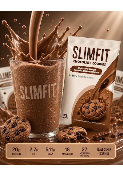 Tr Çilek Aromalı Yüksek Proteinli Öğün Tozu Shake, 30 Şase