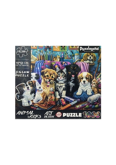 1000 Parça Sevimli Dostlar Puzzle 2029