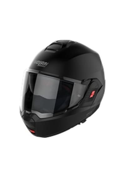 Nolan N120-1 Classıc N-com 010 Kapalı Motosiklet Kaskı Siyah