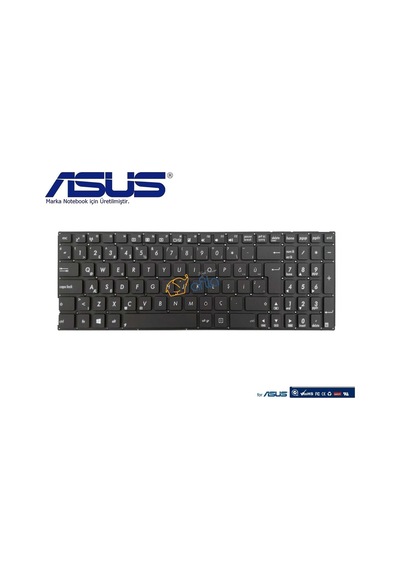 Asus R753u R753ub Klavye Tuş Takımı Siyah Tr