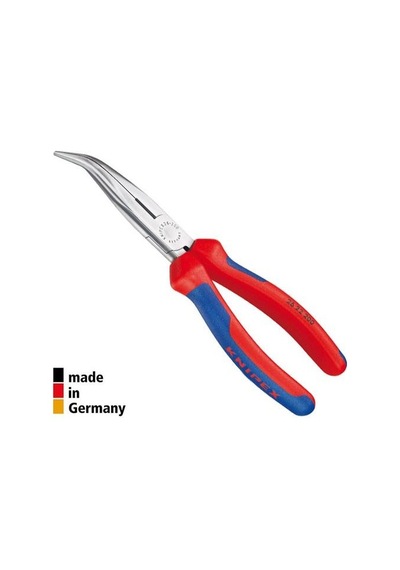 Knipex 2622200 İzoleli Kargaburun Eğri 200mm