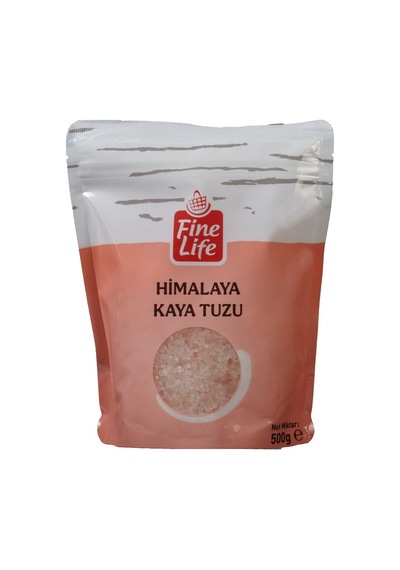 Fine Life Himalaya Tuzu 500 G - %100 Saf Ve Katkısız İri Taneli Tuz - 2 Adet Tarı