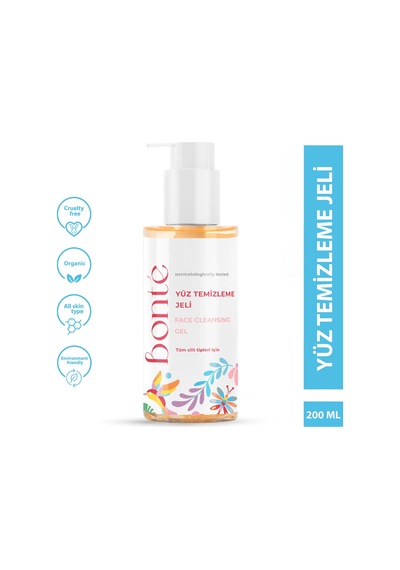 Bonte Yüz Temizleme Jeli 200 ML
