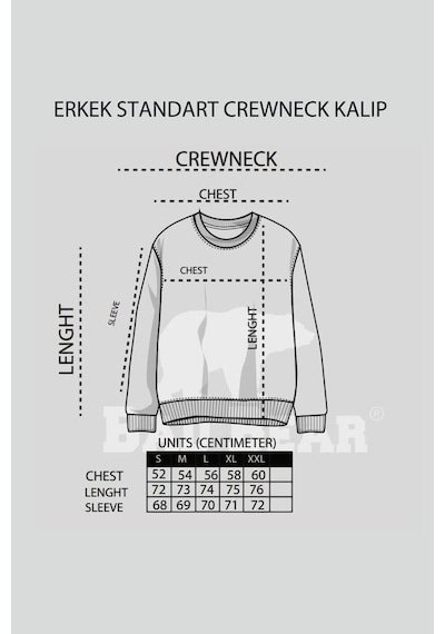 Bad Bear Felt Crewneck / Navy Erkek 23.02.12.013 Lacivert 001