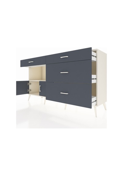 Hyperion Konsol Tek Raflı 4 Çekmeceli 2 Kapaklı 176x44x99 Aytaşı- Aytaşı-antrasit Hyperion Konsol Tek Raflı 4 Çekmeceli 2 Kapaklı 176x44x99 Aytaşı- Aytaşı-antrasit