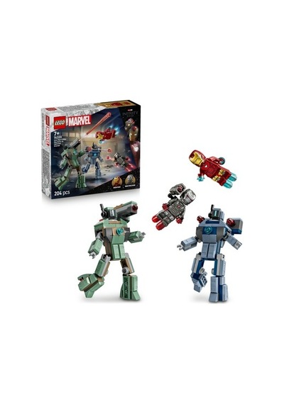 Lego Iron Man Ve War Machine İle Eğlenceli Araç Seti - 7+ Yaş Çocuklar İçin