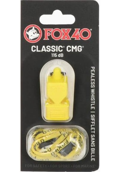 Fox 40 Classic Cmg Düdük İpli Siyah