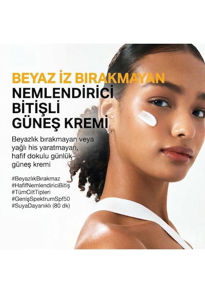 Anua Zero-Cast Nemlendirici Güneş Kremi SPF50 50 ML
