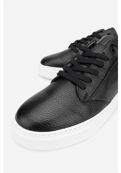 Valmenti Erkek Hakiki Deri Siyah Floter Sneakers & Spor Ayakkabı 1212 2509 Erk Ayk Sk26-27 Sıyah Fltr