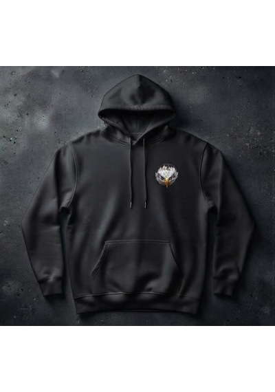 Berru Butik & Textil Kartal Ve Kurt Figürlü Baskı Detaylı Kapşonlu Hoodie / Sweatshirt Kişiselleştirilebilir Siyah Berru Butik & Textil Kartal Ve Kurt Figürlü Baskı Detaylı Kapşonlu Hoodie / Sweatshirt Kişiselleştirilebilir Siyah