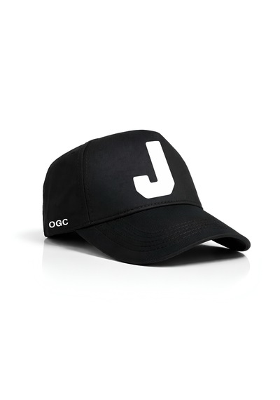 Ogc J Harfi Unisex Şapka Siyah