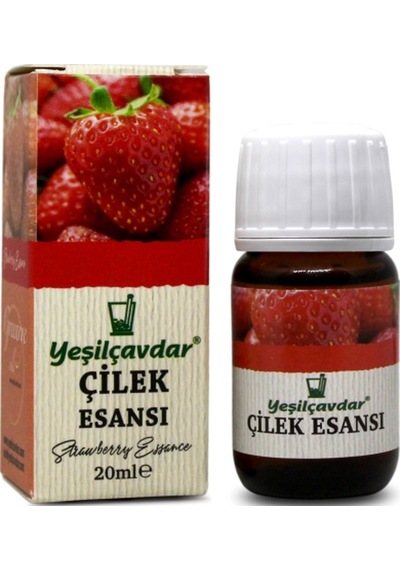 Yeşilçavdar Çilek Yağı 20 Ml 20 G