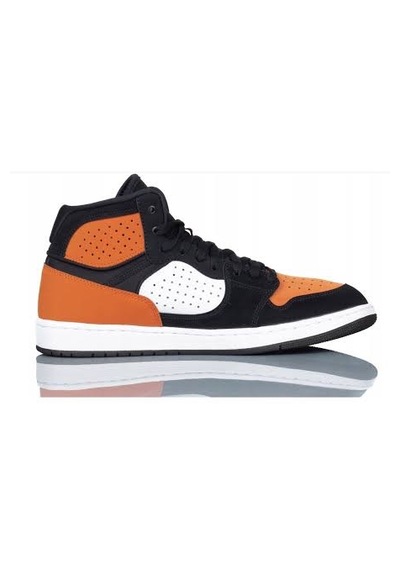 Nike Jordan Access Basketbol Ayakkabısı Beyaz - Turuncu - Siyah