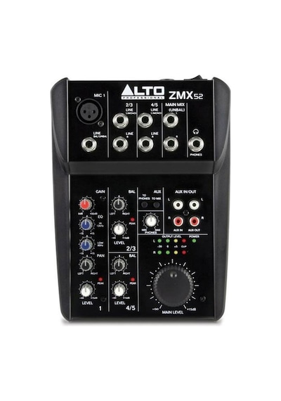Alto Zephyr Zmx52 5 Kanal Analog Mikser