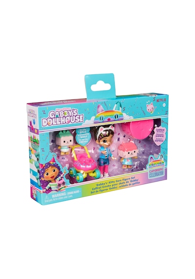 Gabby's Dollhouse Kedi Bakım Figür Seti