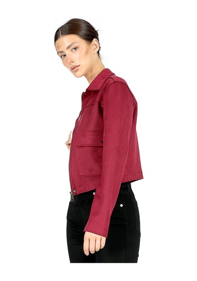 Lee Cooper Poem Kadın Nubuk Mont Bordo-20556-bordo Bordo
