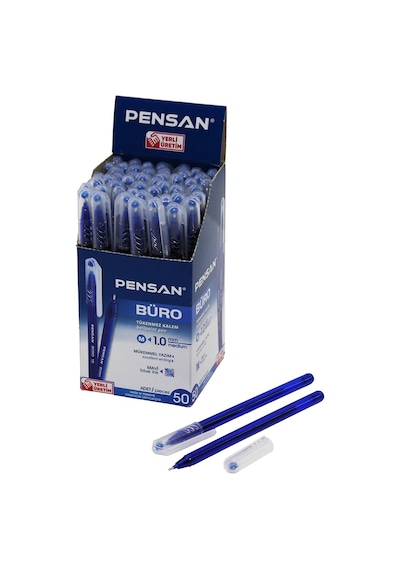 Tükenmez Kalem - Mavi Renk - 1.0 Mm Medium Uç