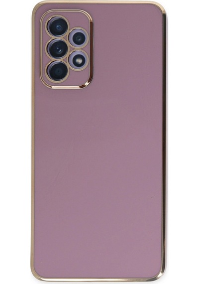 Samsung Galaxy A52 Kılıf Volet Silikon - Mor