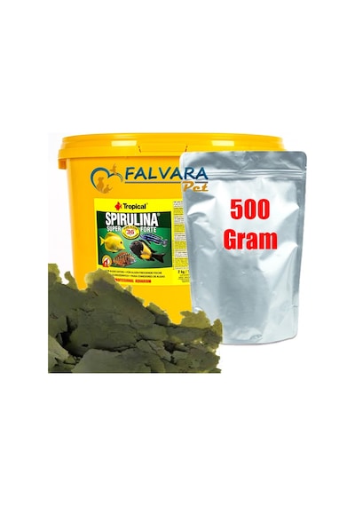 Tropical Süper Spirulina Forte 500 Gram Pul Yem