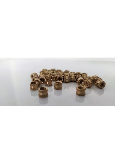 Ayaz Insert Somun M 2.5 Plastik Çakma Somun (Insört) 10 Adet