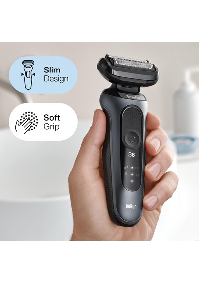 Braun 61-n7650cc Smartcare Center'lı Islak Ve Kuru Tıraş Makinesi, Siyah
