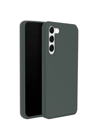 Newface Samsung Galaxy S24 Kılıf First Silikon - Koyu Yeşil