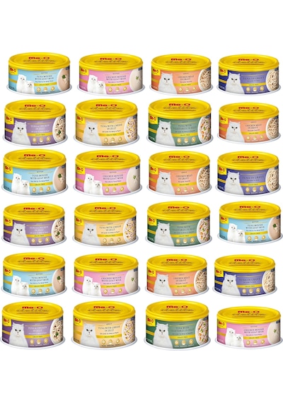 Me-O Karışık Yetişkin Yavru Kedi Konservesi 24 x 80 G